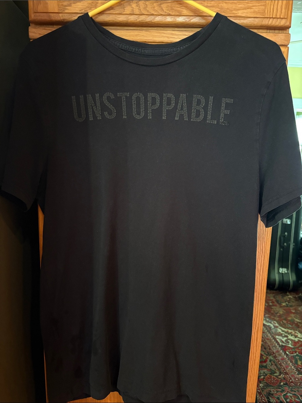 Express Black 'UNSTOPPABLE' Short Sleeve Tee